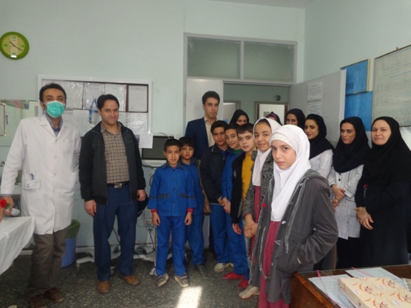 تبریک روز پرستار در بیمارستان