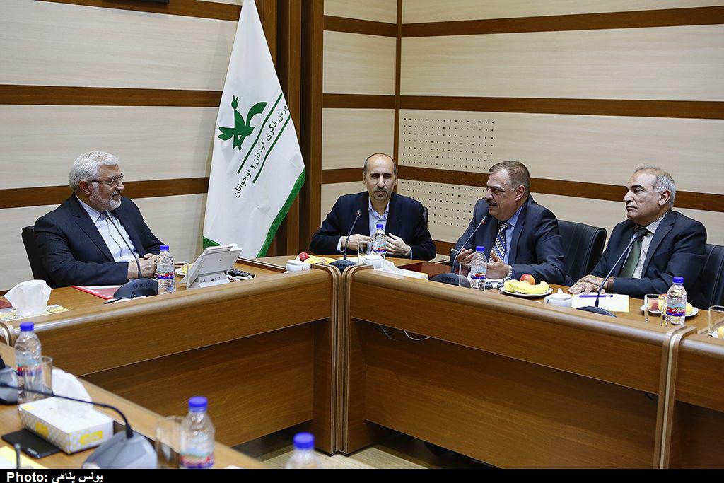 بازديد مسوولان وزارت فرهنگ و گردشگري عراق از کانون بازدید مسوولان وزارت فرهنگ و گردشگری عراق از کانون